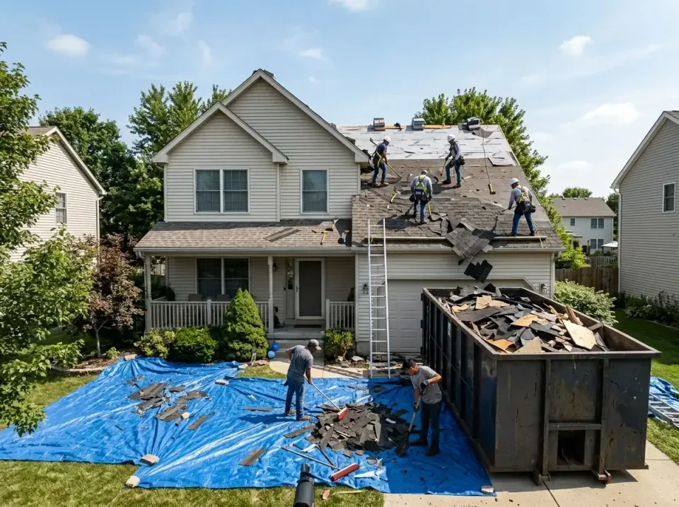roof-replacement-debris-remova-004 — frequently asked questions, Cheapest Dumpster Rentals in Riverside, CT